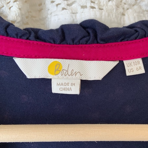 Boden Long sleeve Women's Top Size
6R / Boden Top / Cotton and Modal /
Soft Top. - Picture 7 of 16